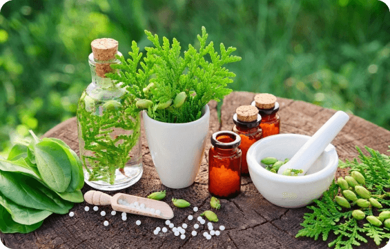 Natural herbs and ingredients